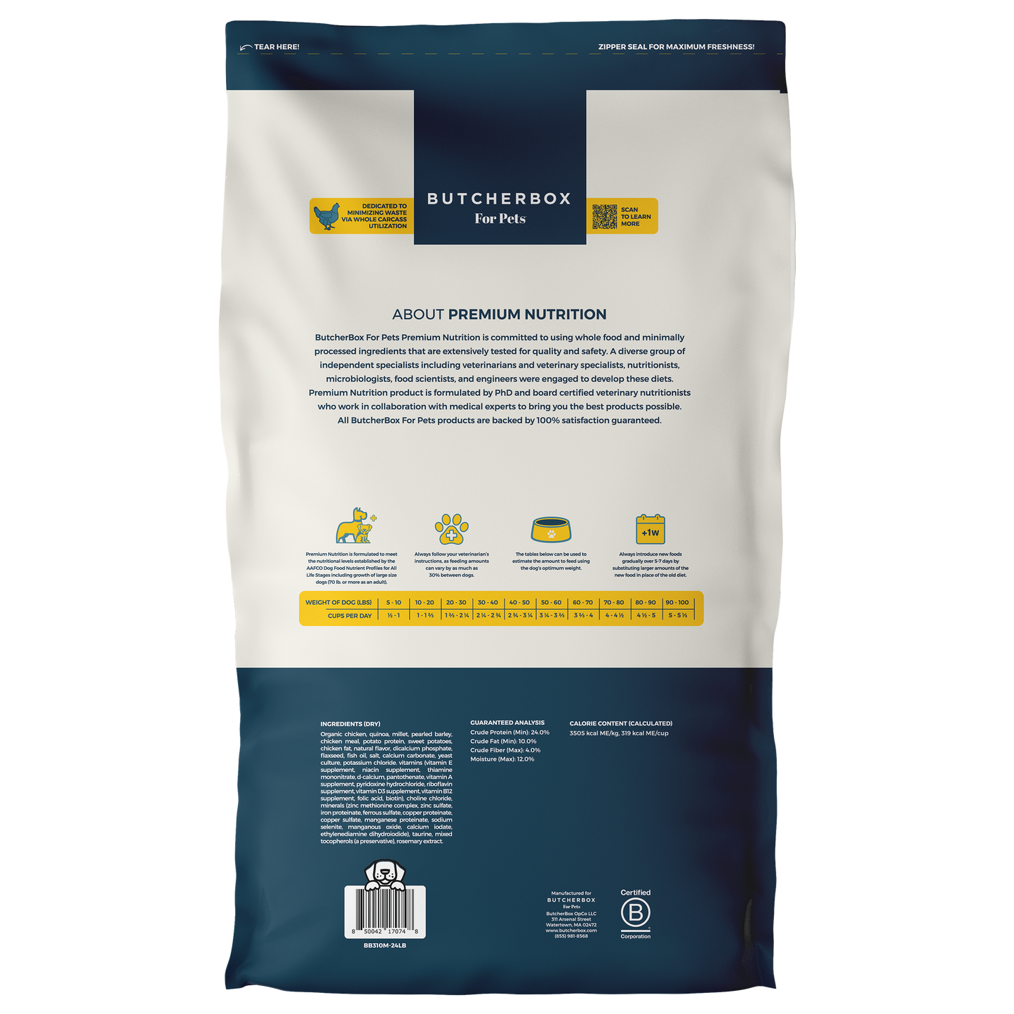 Premium Nutrition Dog Food