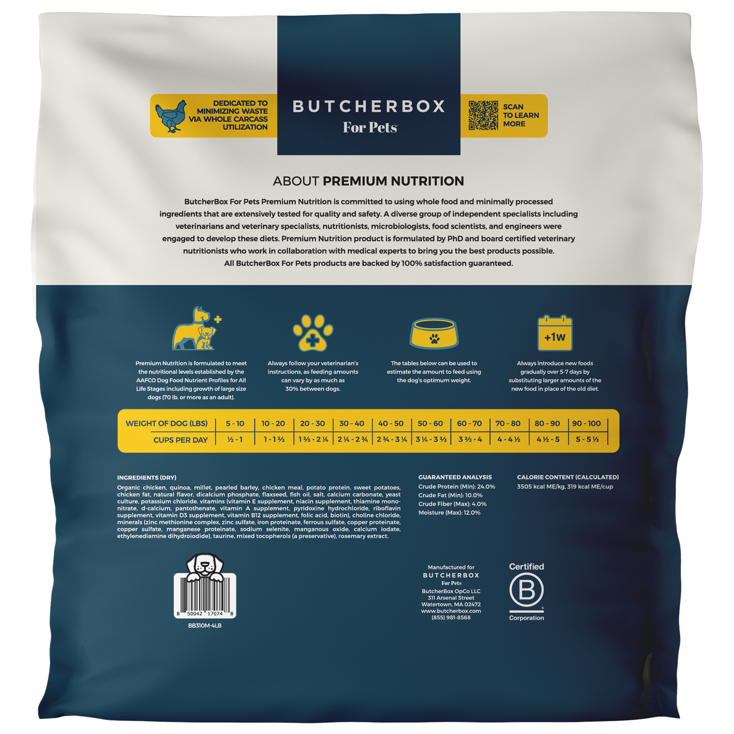 Premium Nutrition Dog Food