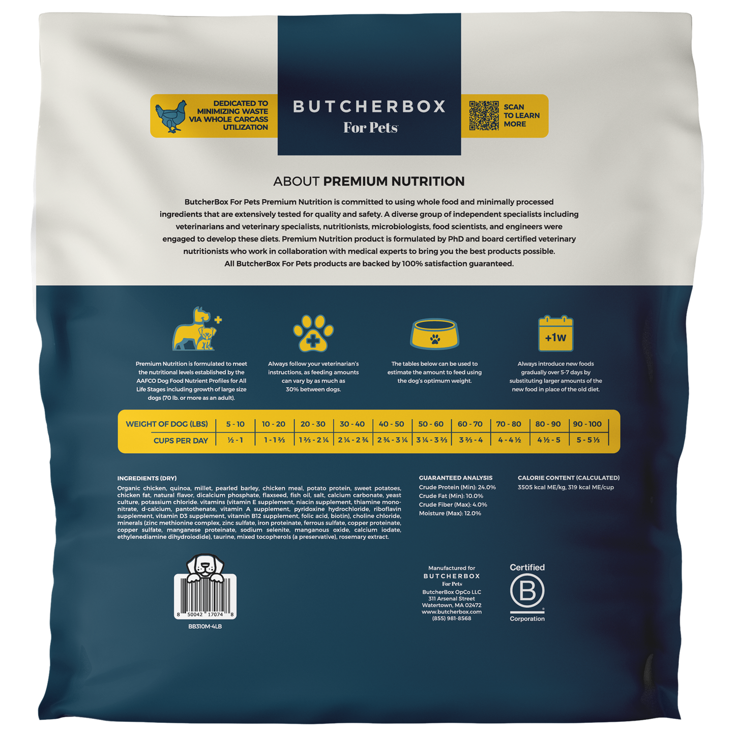 Premium Nutrition Dog Food
