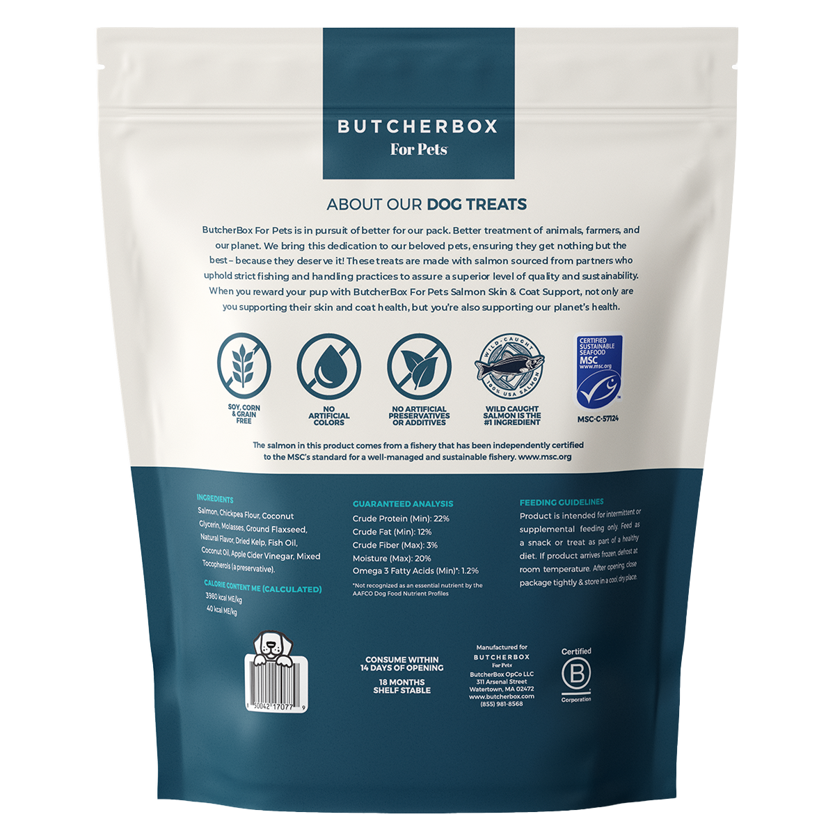Skin & Coat Support Salmon Treats