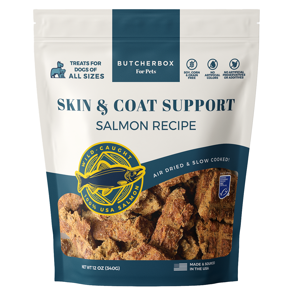 Skin & Coat Support Salmon Treats
