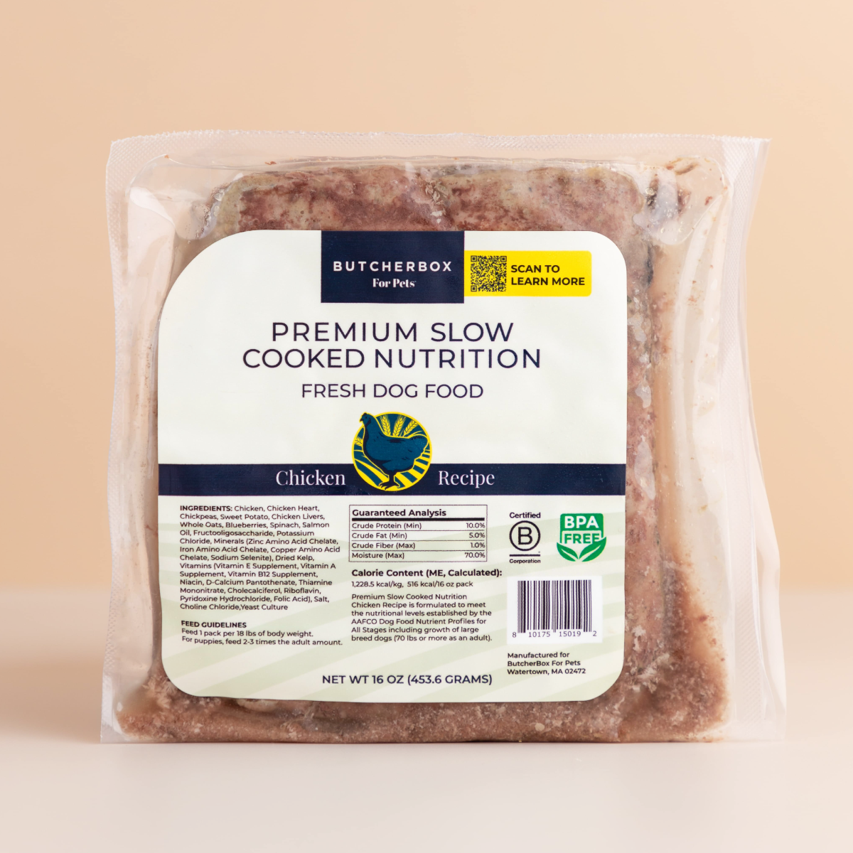 Premium Slow-Cooked Nutrition Fresh Dog Food