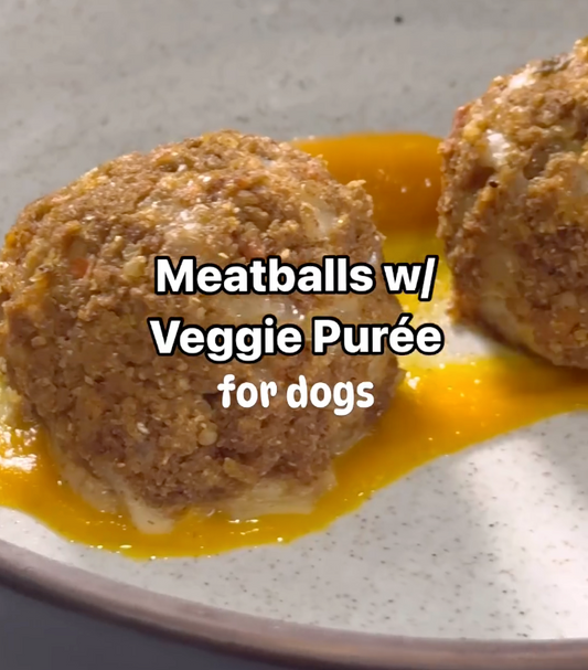Meatballs with Veggie Puree | Recipe