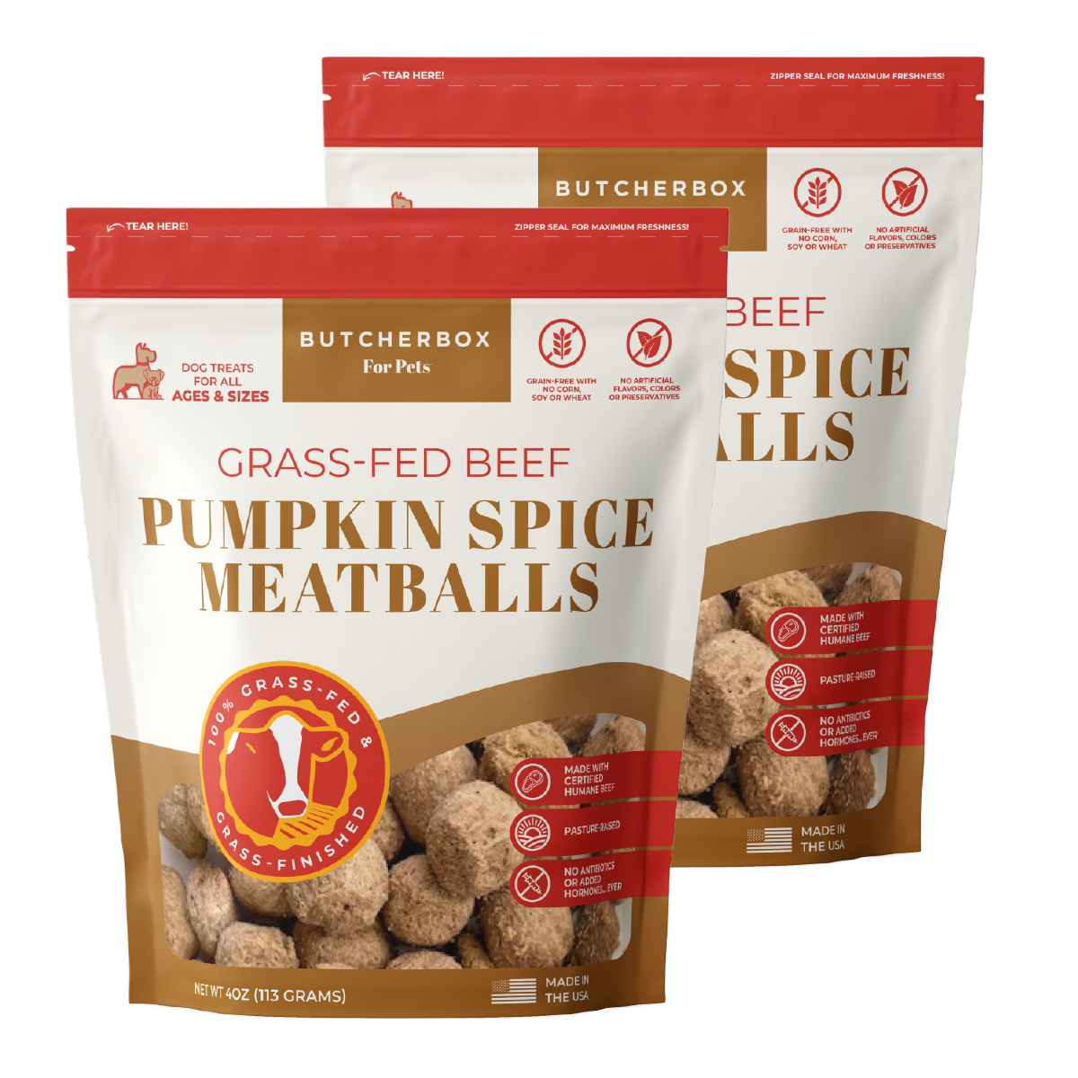 Pumpkin Spice Meatball Retail Case Pack (12pk)