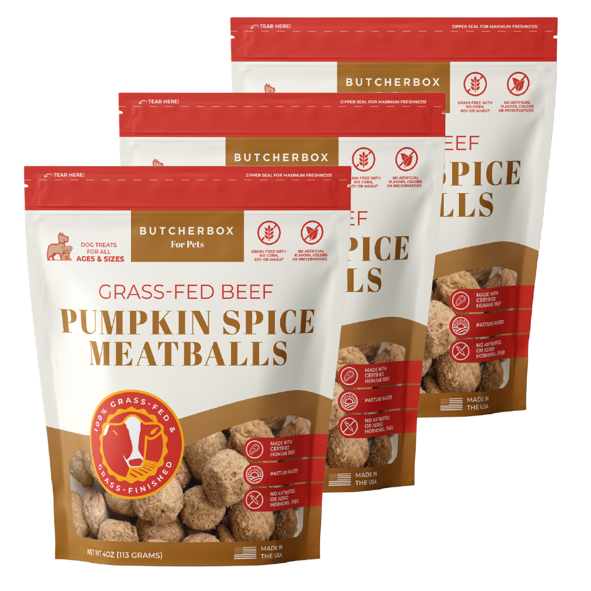 Freeze-Dried Pumpkin Spice Meatballs