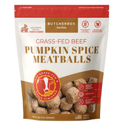 Freeze-Dried Pumpkin Spice Meatballs