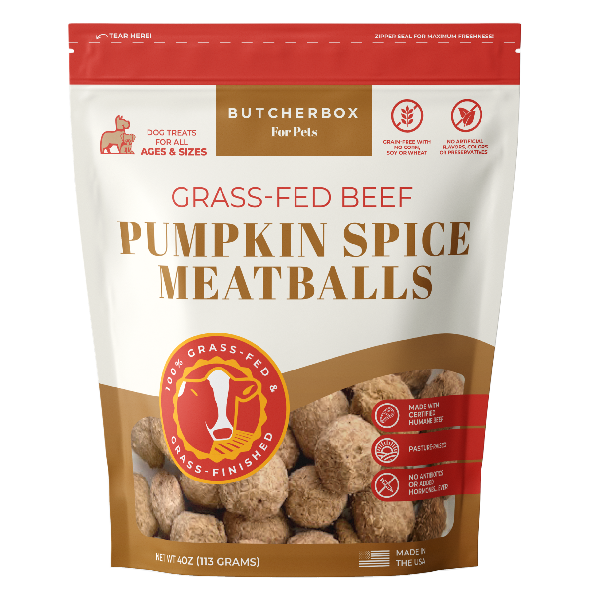 Pumpkin Spice Meatball Retail Case Pack (12pk)