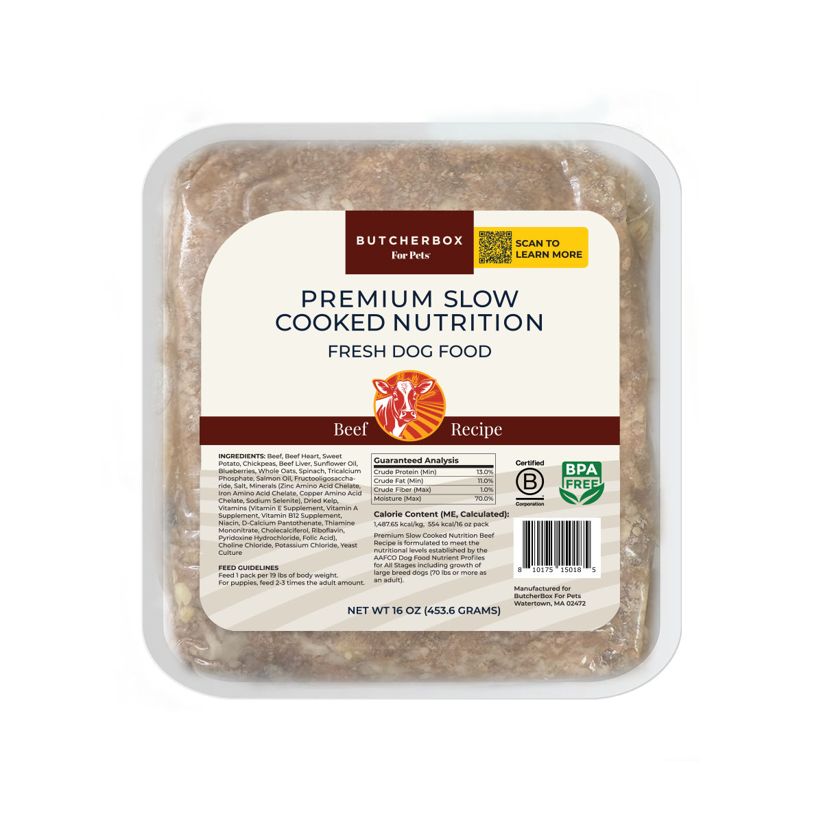 Premium Slow-Cooked Nutrition Fresh Dog Food