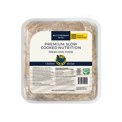 Premium Slow-Cooked Nutrition Fresh Dog Food